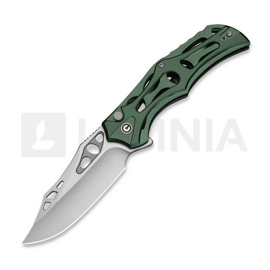 Coltello pieghevole CIVIVI Biophase, Green Aluminum, Satin C23083-1