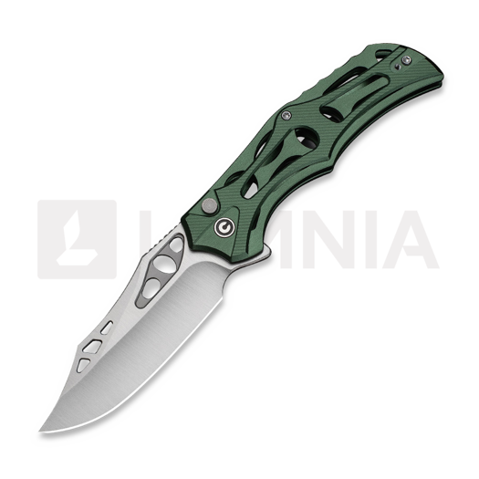 CIVIVI Biophase fällkniv, Green Aluminum, Satin C23083-1