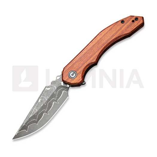 CIVIVI Bluetick Damascus, Guibourtia C23050-DS1