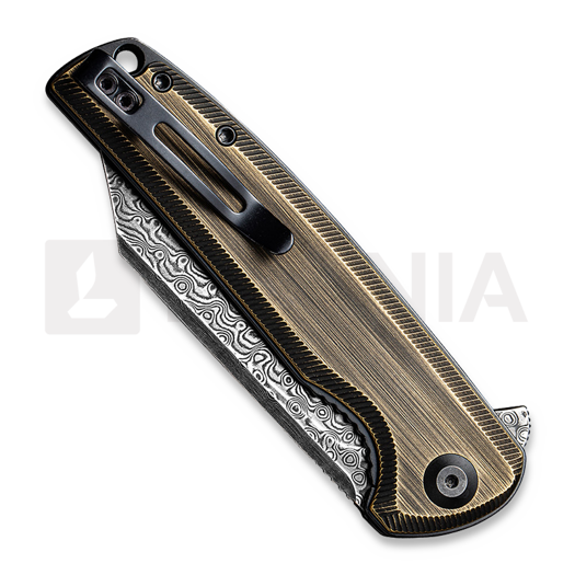 CIVIVI Brigand Damascus sklopivi nož, brass C909DS-2