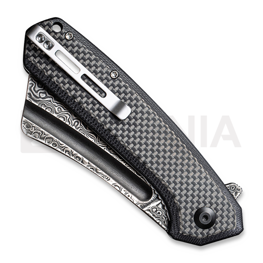 CIVIVI Bullmastiff Damascus sulankstomas peilis C2006DS-1