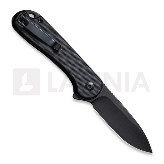 CIVIVI Button Lock Elementum II סכין מתקפלת, שחור C18062P-1