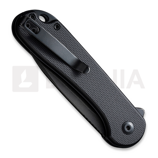 CIVIVI Button Lock Elementum II fällkniv, svart C18062P-1