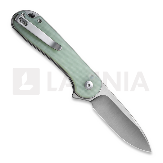 CIVIVI Button Lock Elementum II folding knife, natural C18062P-2