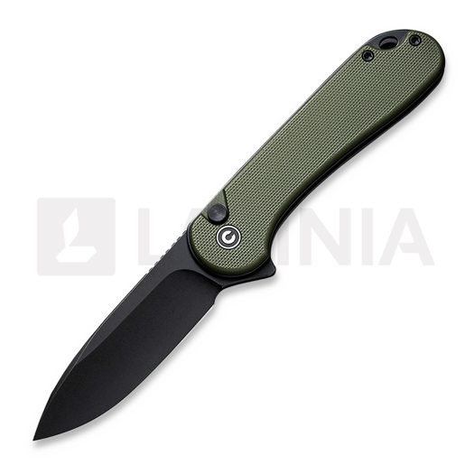 CIVIVI Button Lock Elementum II összecsukható kés, zöld C18062P-3