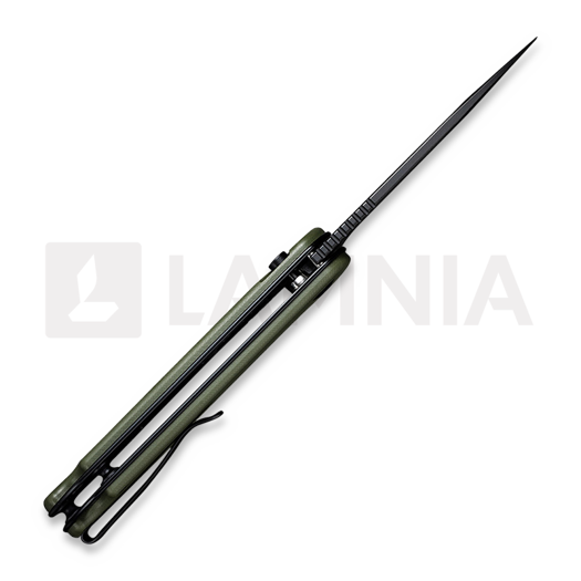 CIVIVI Button Lock Elementum II sulankstomas peilis, žalia C18062P-3