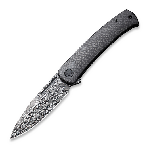 CIVIVI Caetus Damascus, Twill Carbon Fibre C21025C-DS1