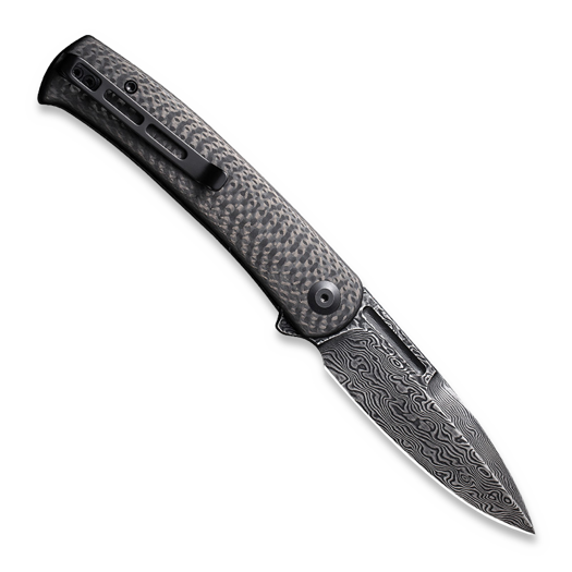 CIVIVI Caetus Damascus, Twill Carbon Fibre C21025C-DS1