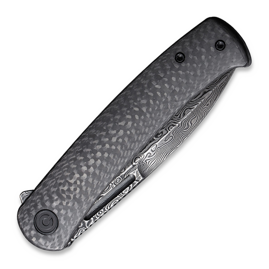 CIVIVI Caetus Damascus, Twill Carbon Fibre C21025C-DS1
