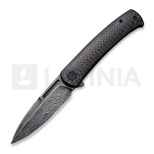 Briceag CIVIVI Cetos Damascus, twill carbon fiber C21025B-DS1