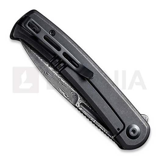 CIVIVI Cetos Damascus foldekniv, twill carbon fiber C21025B-DS1