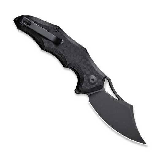 CIVIVI Chiro, Black G-10, Black Stonewash C23046-1