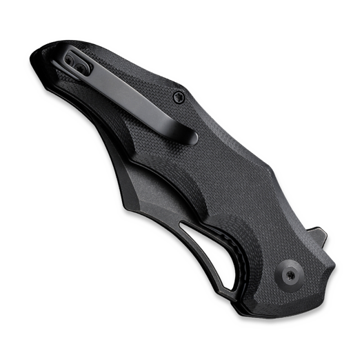 CIVIVI Chiro, Black G-10, Black Stonewash C23046-1