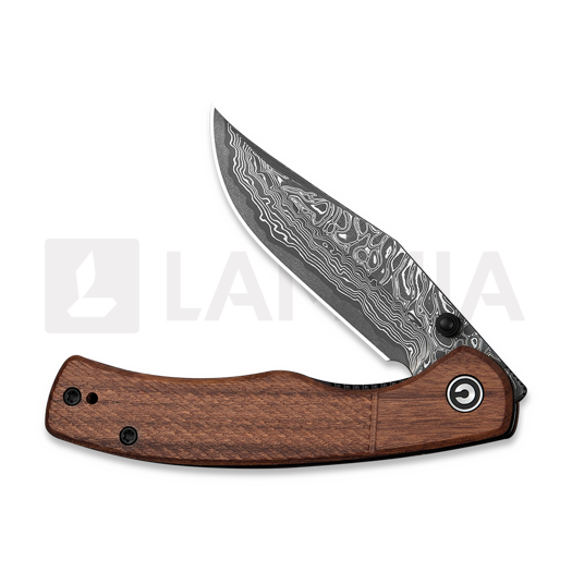 CIVIVI Clingman Damascus, Guibourtia C23065B-DS1