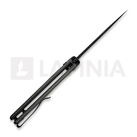 CIVIVI Conspirator Damascus foldekniv, dark green micarta C21006-DS1