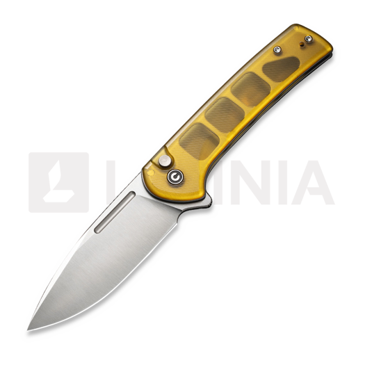 CIVIVI Conspirator, Polished Ultem, Satin C21006-5