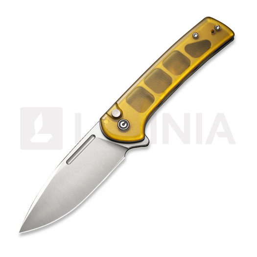 CIVIVI Conspirator, Polished Ultem, Satin C21006-5