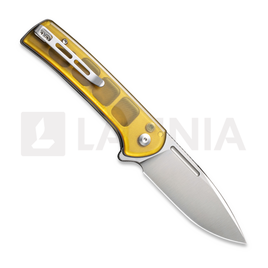 CIVIVI Conspirator, Polished Ultem, Satin C21006-5