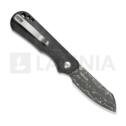 CIVIVI Crabby Damascus, Shredded Carbon Fibre C24055-DS1