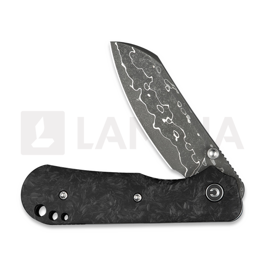CIVIVI Crabby Damascus, Shredded Carbon Fibre C24055-DS1