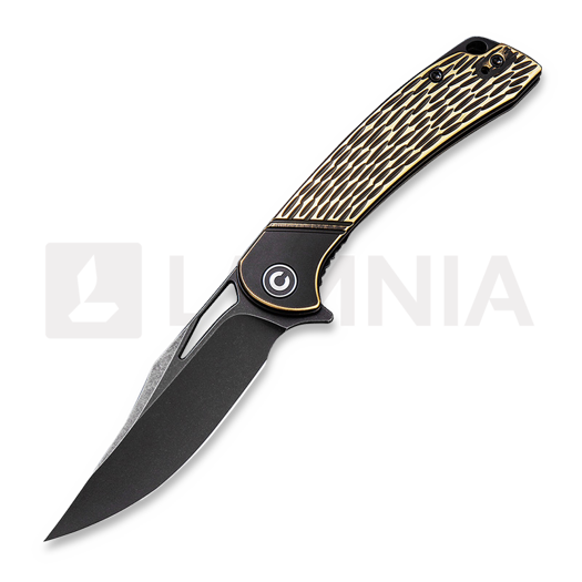 CIVIVI Dogma folding knife, brass C2005E