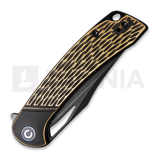 Zavírací nůž CIVIVI Dogma, brass C2005E