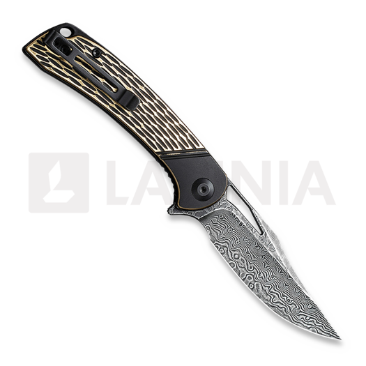 CIVIVI Dogma Damascus sklopivi nož, brass C2005DS-1