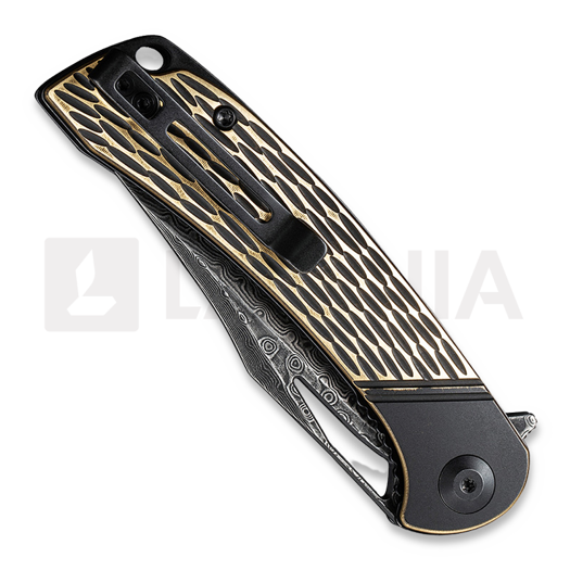 CIVIVI Dogma Damascus sklopivi nož, brass C2005DS-1