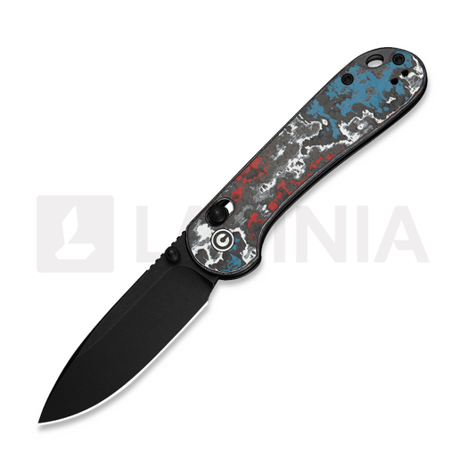 CIVIVI Elementum Crossbar Lock LE, Nebula FatCarbon, Black SW C24063B-1