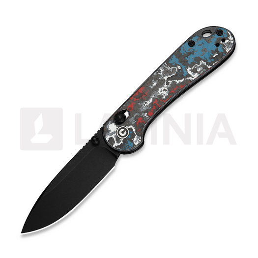 CIVIVI Elementum Crossbar Lock LE, Nebula FatCarbon, Black SW C24063B-1