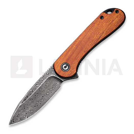 CIVIVI Elementum סכין מתקפלת, Damascus, cuibourtia C907DS-2