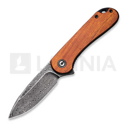 Nóż składany CIVIVI Elementum, Damascus, cuibourtia C907DS-2