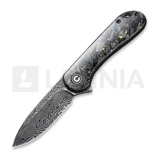 Briceag CIVIVI Elementum Damascus Shredded Carbon C907CDAM