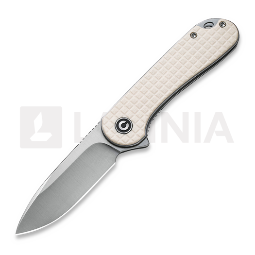 CIVIVI Elementum, Frag Pattern Ivory G-10 C907A-3