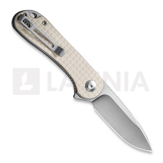 CIVIVI Elementum, Frag Pattern Ivory G-10 C907A-3
