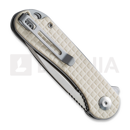 CIVIVI Elementum, Frag Pattern Ivory G-10 C907A-3