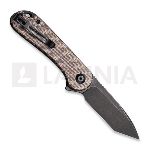 Couteau pliant CIVIVI Elementum Tanto, brown matrix micarta C907T-D