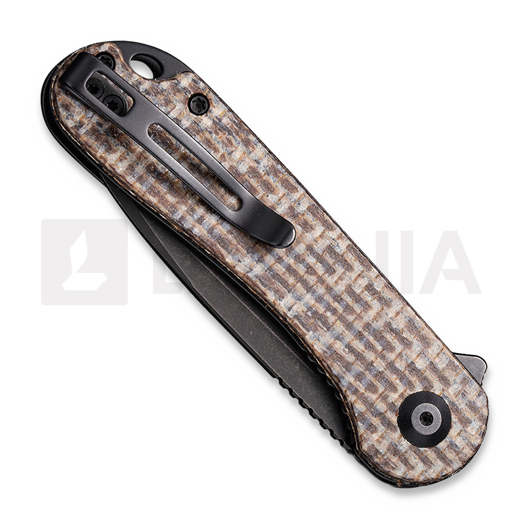Couteau pliant CIVIVI Elementum Tanto, brown matrix micarta C907T-D