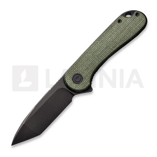 Couteau pliant CIVIVI Elementum Tanto, green micarta C907T-E