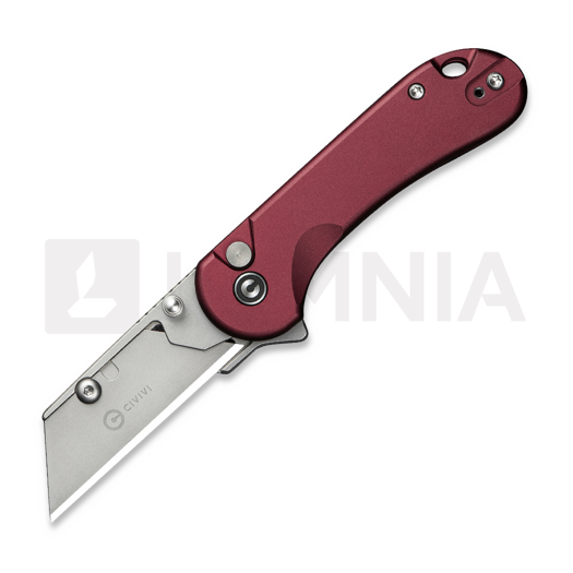CIVIVI Elementum Utility, Burgundy Aluminum C23039B-5
