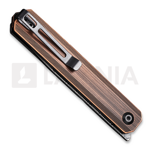 CIVIVI Exarch Damascus foldekniv, black hand rubbed copper C2003DS-2