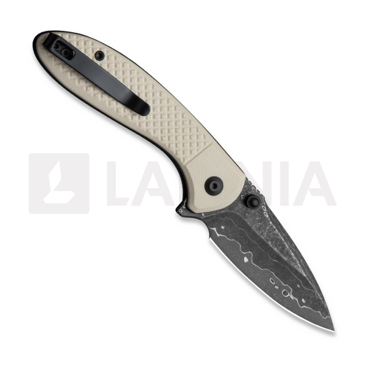 CIVIVI Faeger Damascus kääntöveitsi, Milled Ivory G-10 C24031-DS1