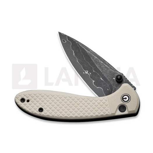 CIVIVI Faeger Damascus kääntöveitsi, Milled Ivory G-10 C24031-DS1