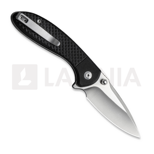 CIVIVI Faeger, Milled Black G-10, Satin C24031-1