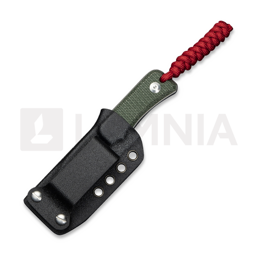 CIVIVI Fixed Blade Baby Banter, Green Canvas Micarta, SW C23045-2