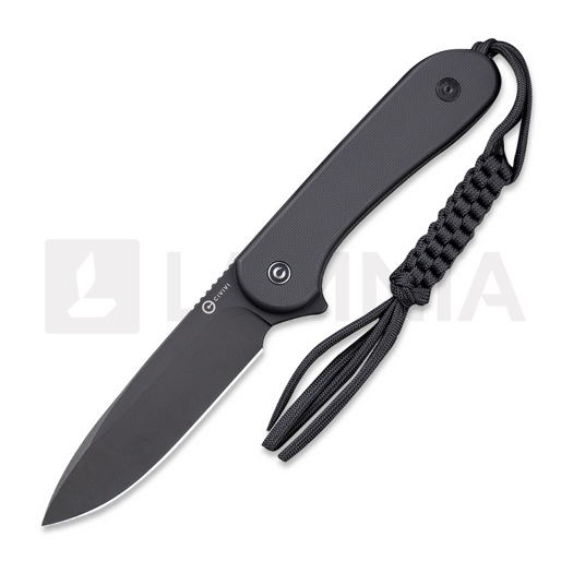 CIVIVI Fixed Blade Elementum 칼, 검정 C2105A