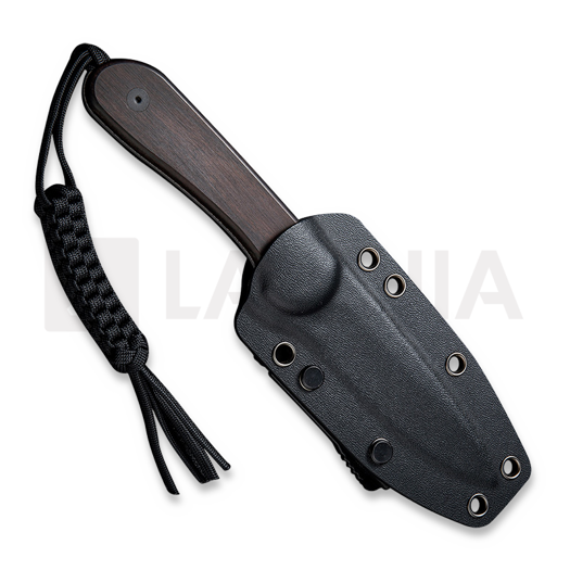 CIVIVI Fixed Blade Elementum Damascus veitsi, ebony C2105-DS1