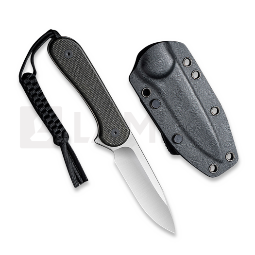 CIVIVI Fixed Blade Elementum kniv, dark green micarta C2105B