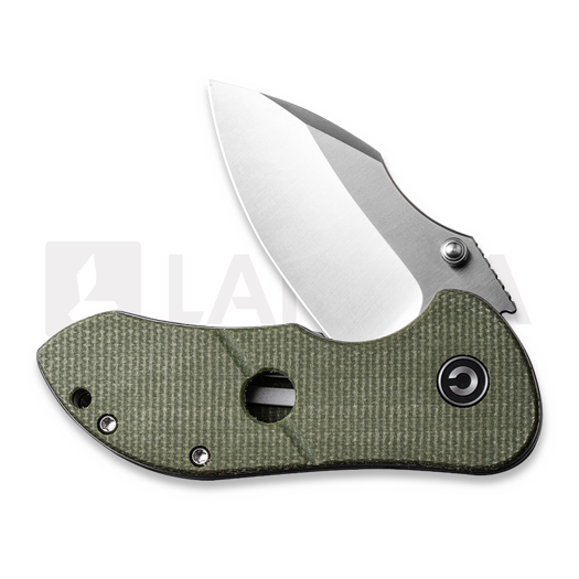 CIVIVI Gordo, Olive Canvas Micarta, Satin C22018C-2