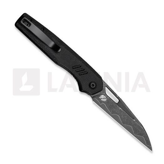 CIVIVI Guile kääntöveitsi, Damascus, Black Canvas Micarta C24062B-DS1